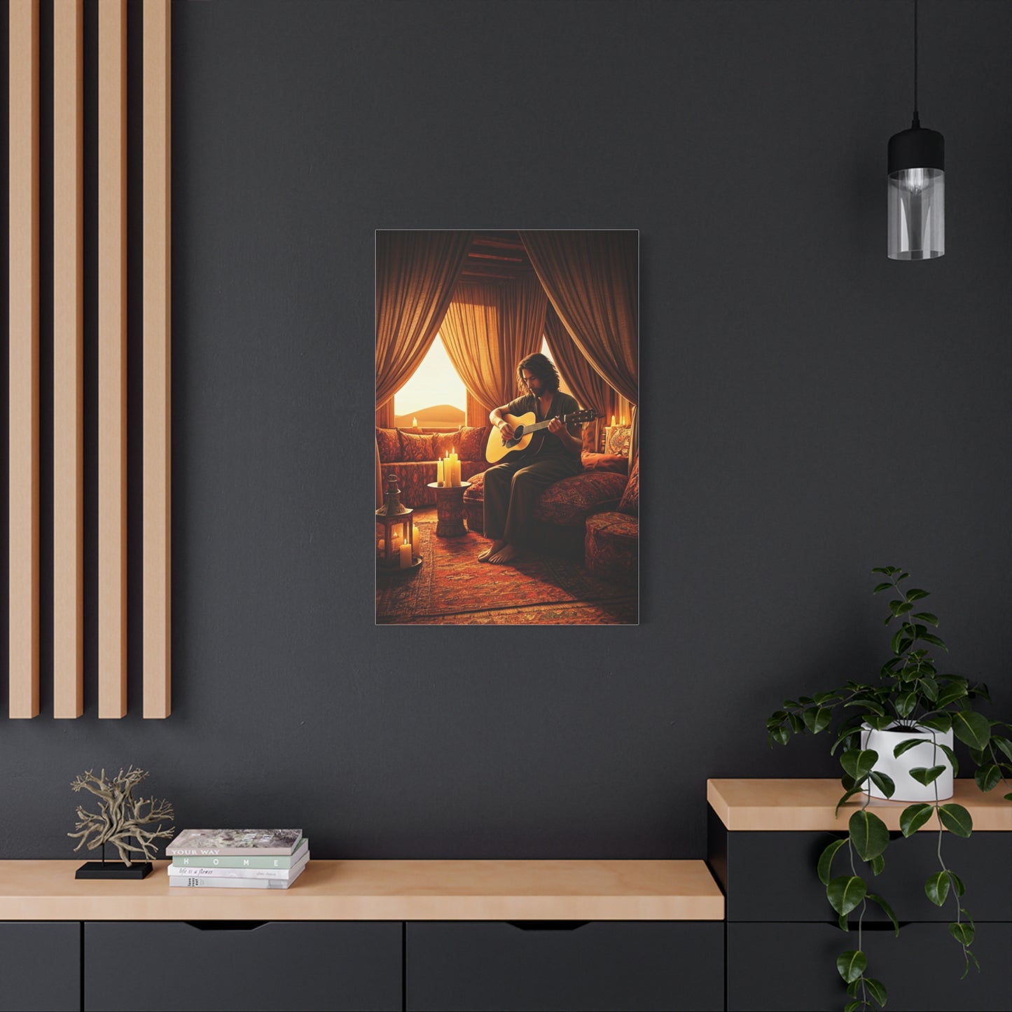 Bohemian Music Under Desert Skies – Wall Art & Canvas Prints
