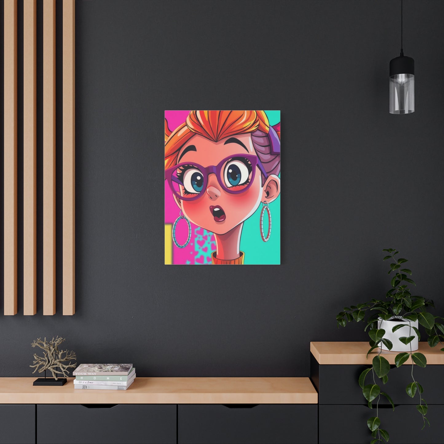 Glamorous Animation Essence Wall Art & Canvas Print
