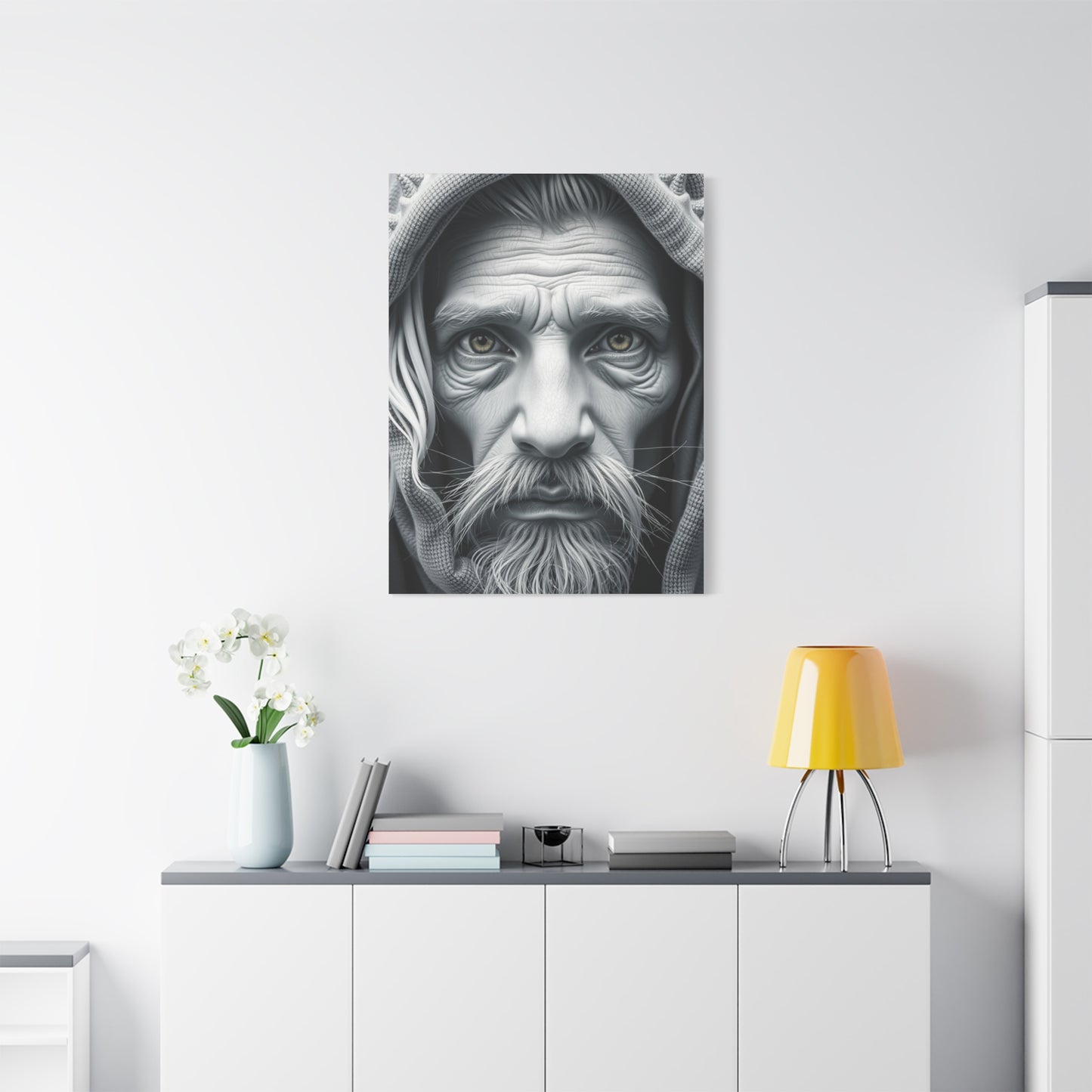 Collection Gray & White Art Wall Art & Canvas Print