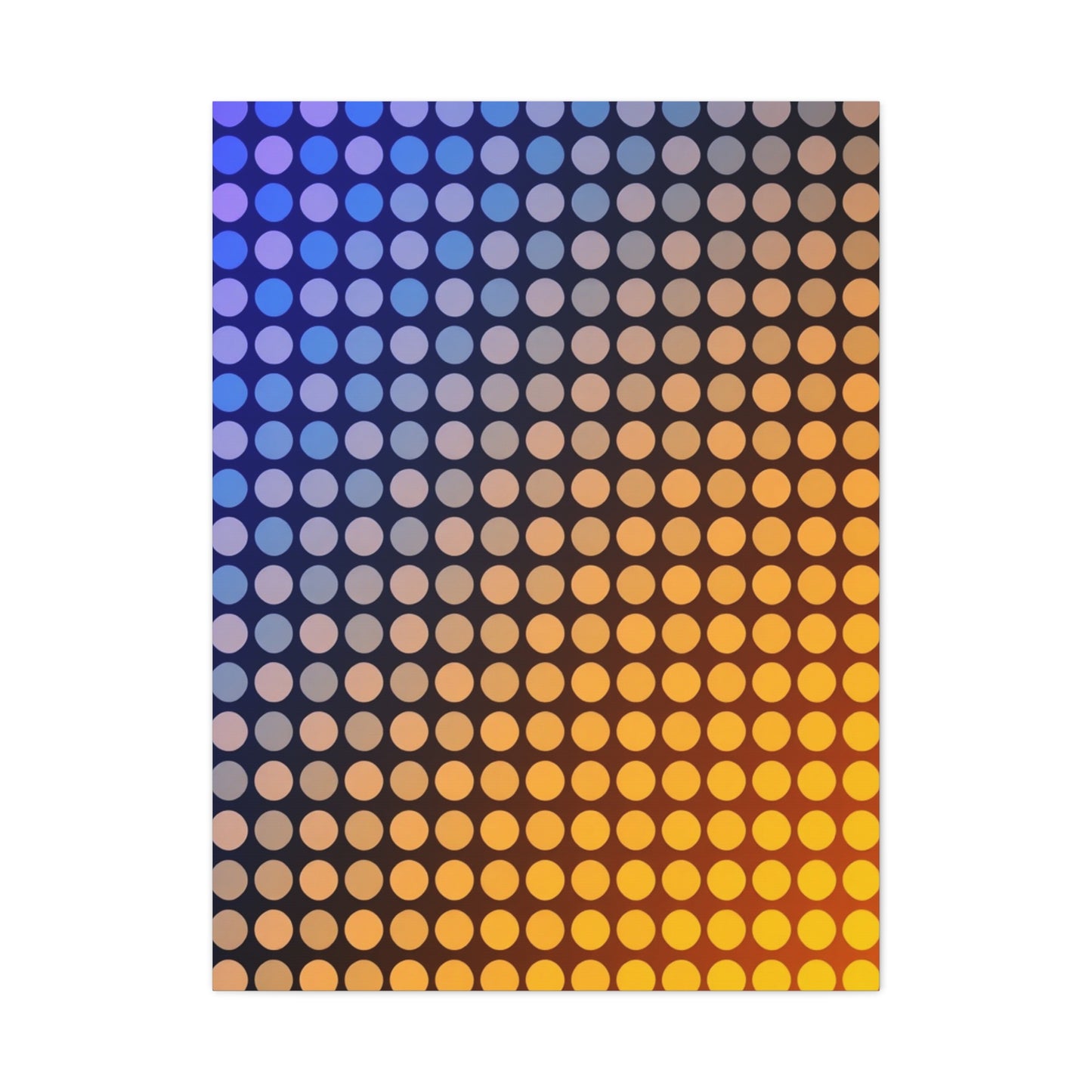 Polka Dot Pattern Art Luxury Canvas Wall Art & Canvas Print