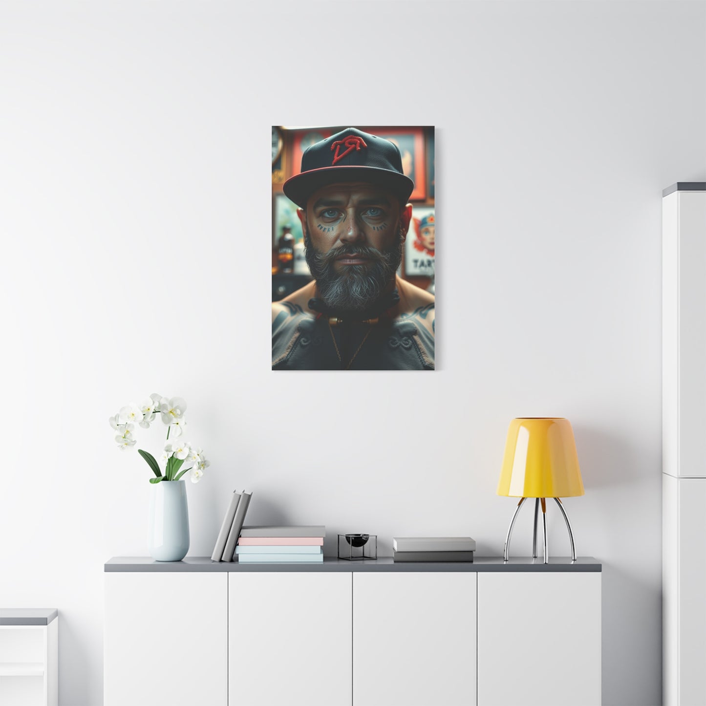 Tattoo Parlor Art Luxury Canvas Wall Art & Canvas Print
