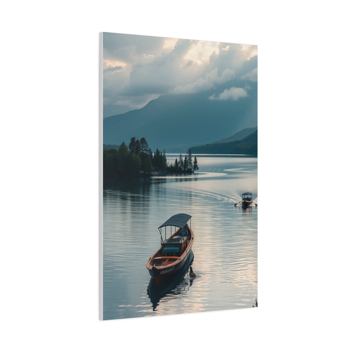 Masterpiece Lakes Art Vision Wall Art & Canvas Print
