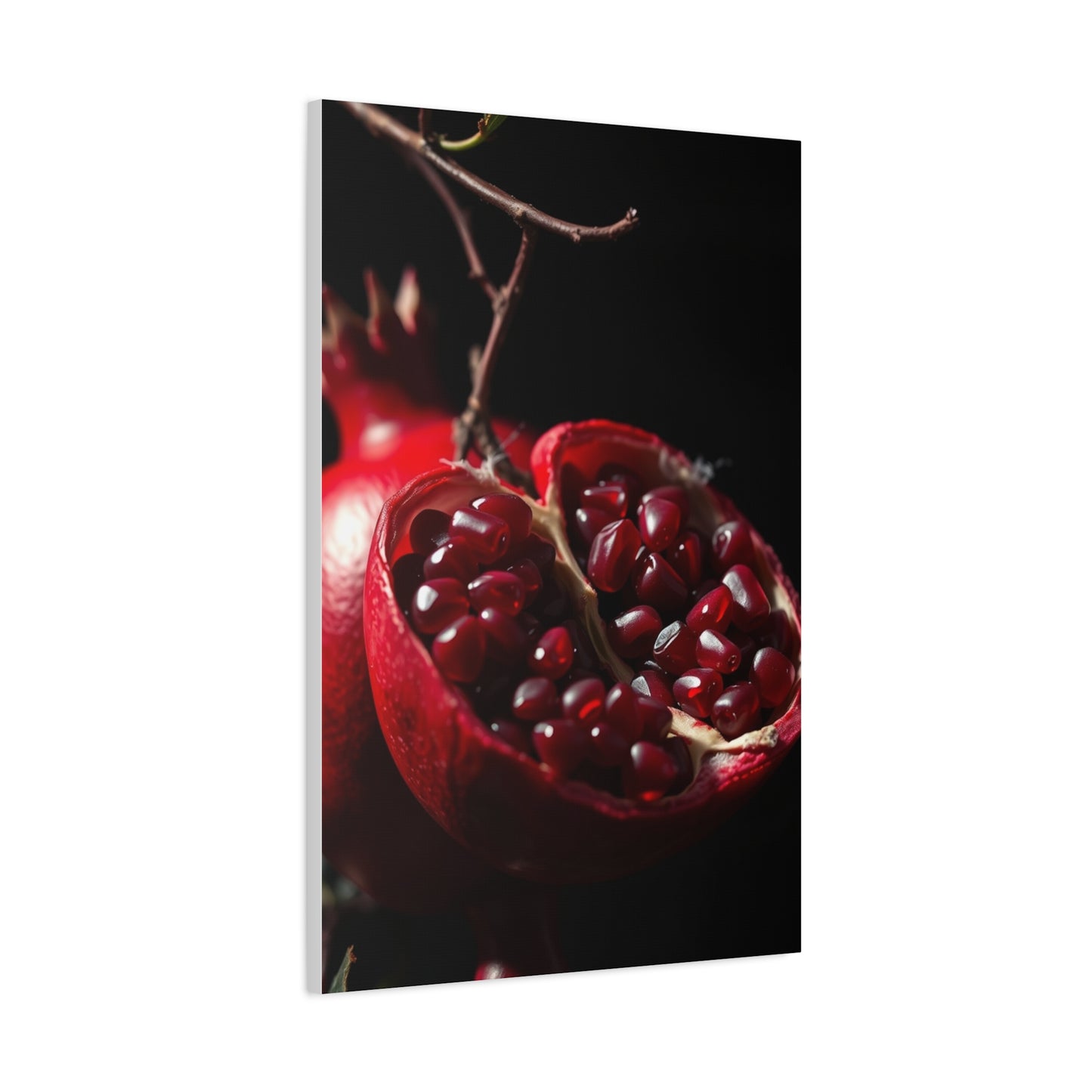 Supreme Pomegranate Noir Wall Art Beautiful Collection Wall Art & Canvas Print