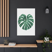 Monstera Leaf Modern Botanical Wall Art & Canvas Prints