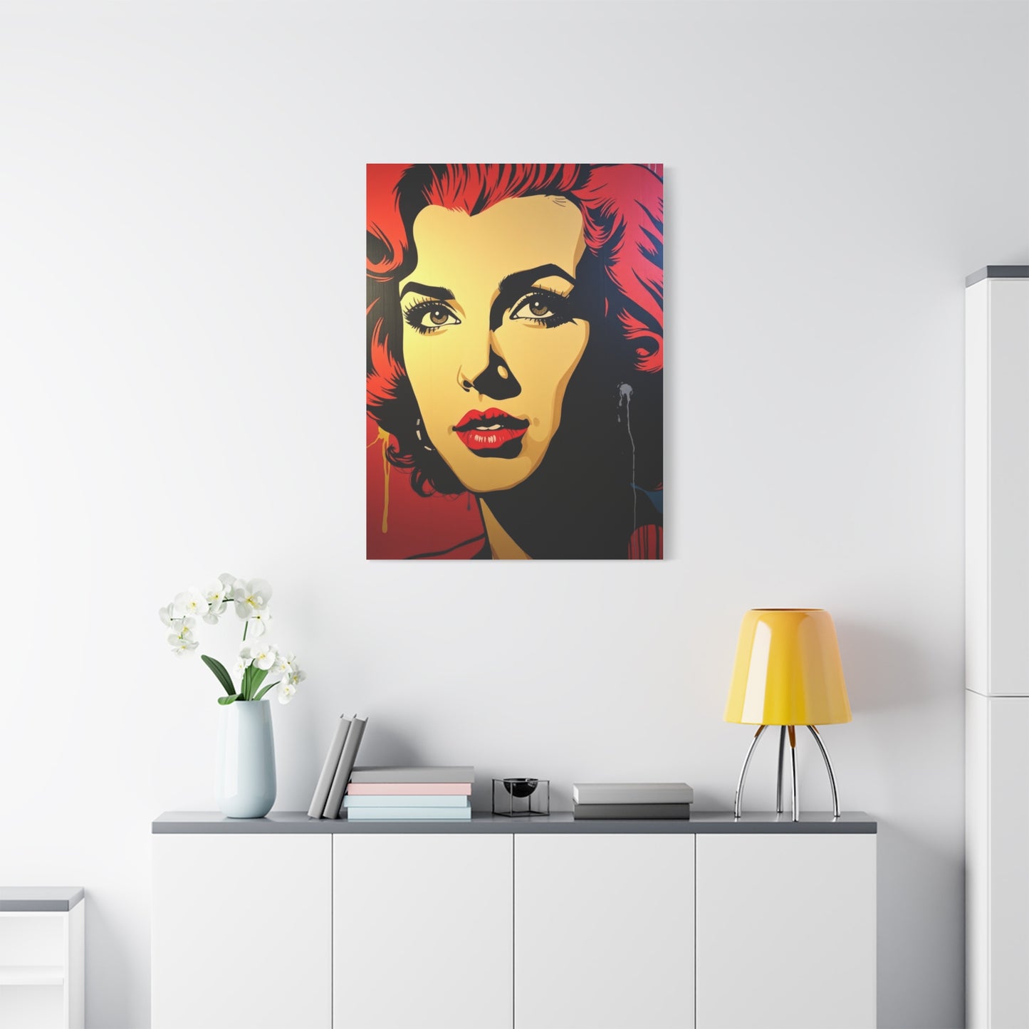 Opulent Pop Expression Wall Art & Canvas Print