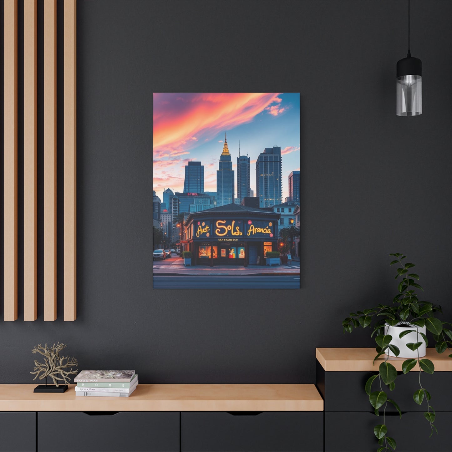 San Francisco Art Canvas Art 5 Wall Art & Canvas Print