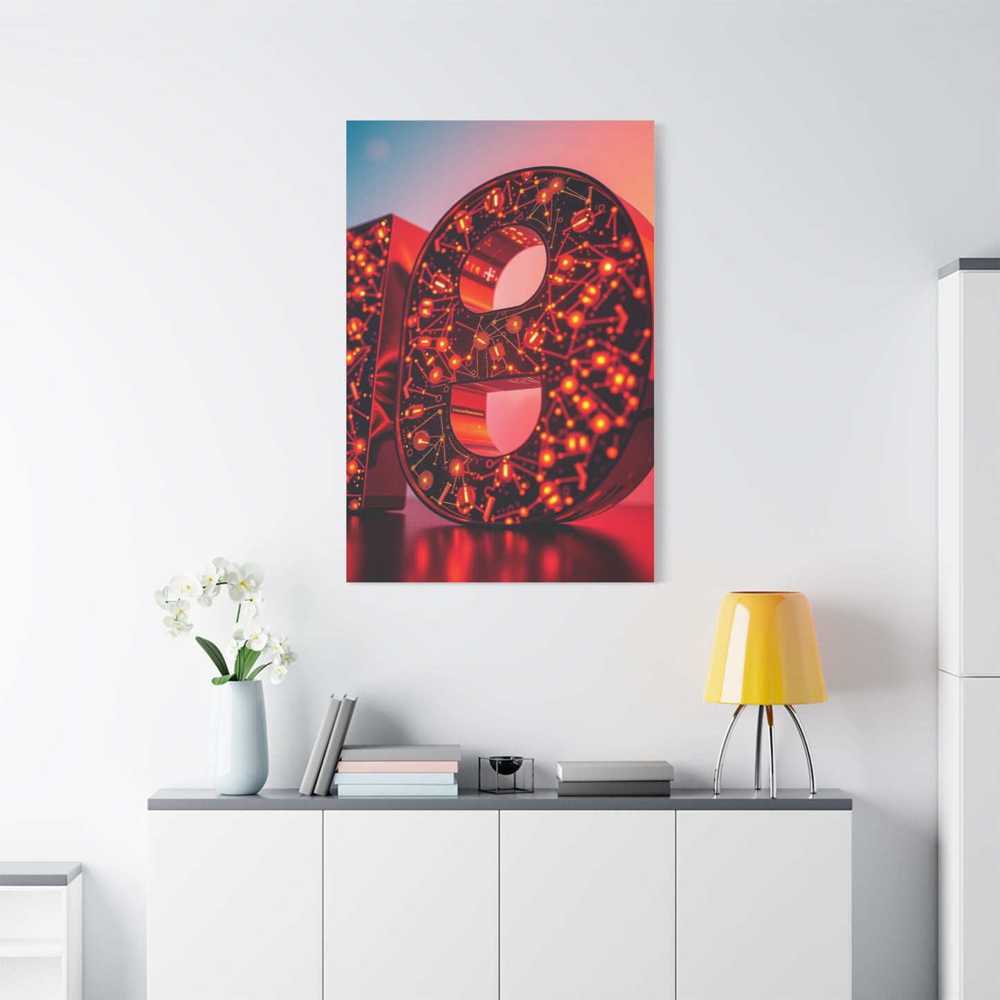 Supreme Numbers Art Collection Wall Art & Canvas Print
