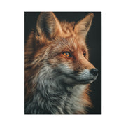 Majestic Red Fox Portrait Wall Art & Canvas Print