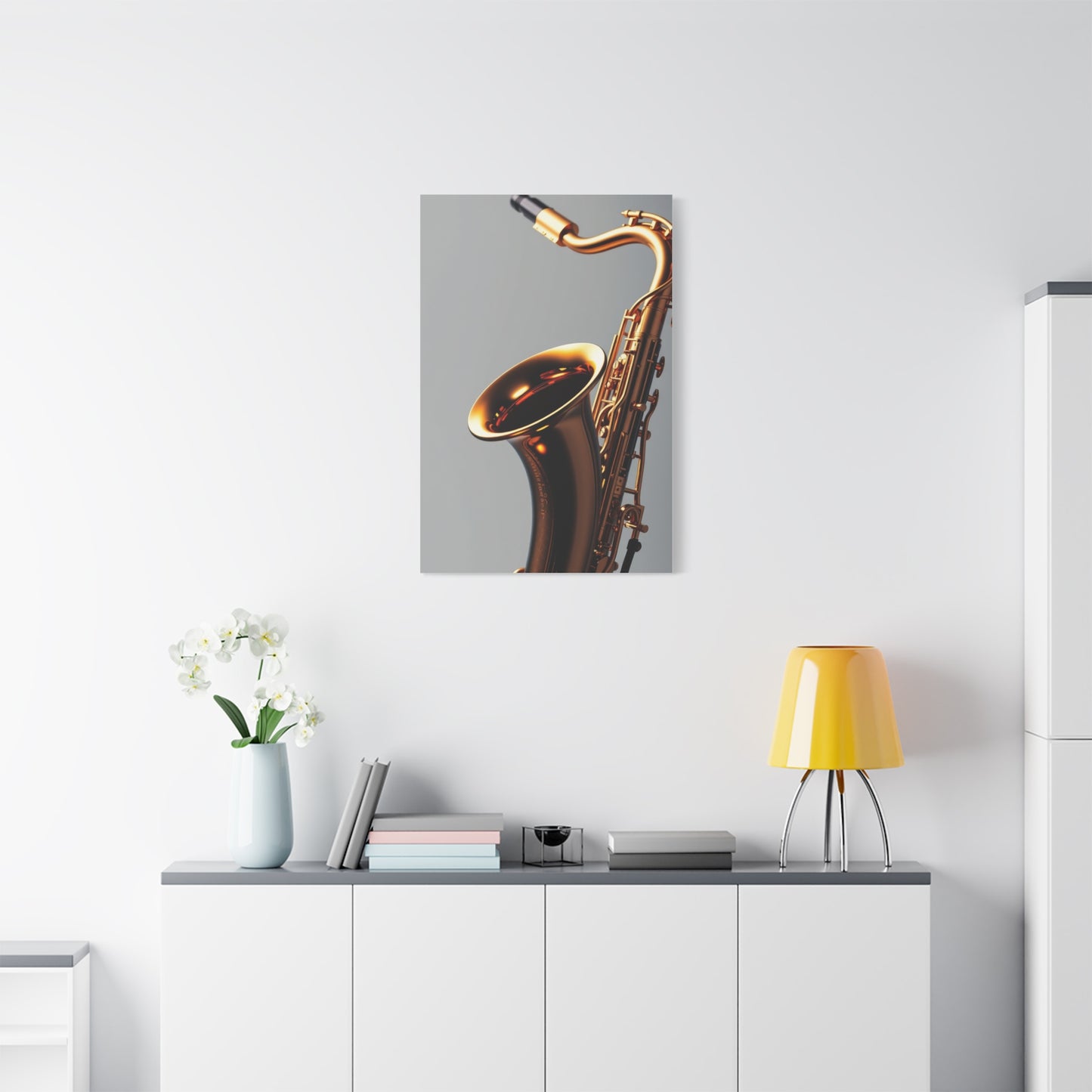 Supreme Saxophone Art Beautiful Collection Wall Art & Canvas Print