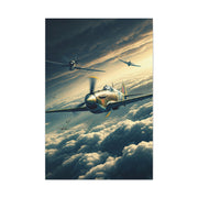 Squadron Flight Over Endless Skies Wall Art & Canvas Prints