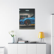Toyota GR86 Modern Workshop Modification Scene Wall Art & Canvas Prints