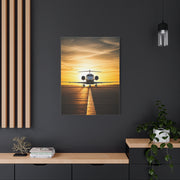 Runway Golden Departure Wall Art & Canvas Prints