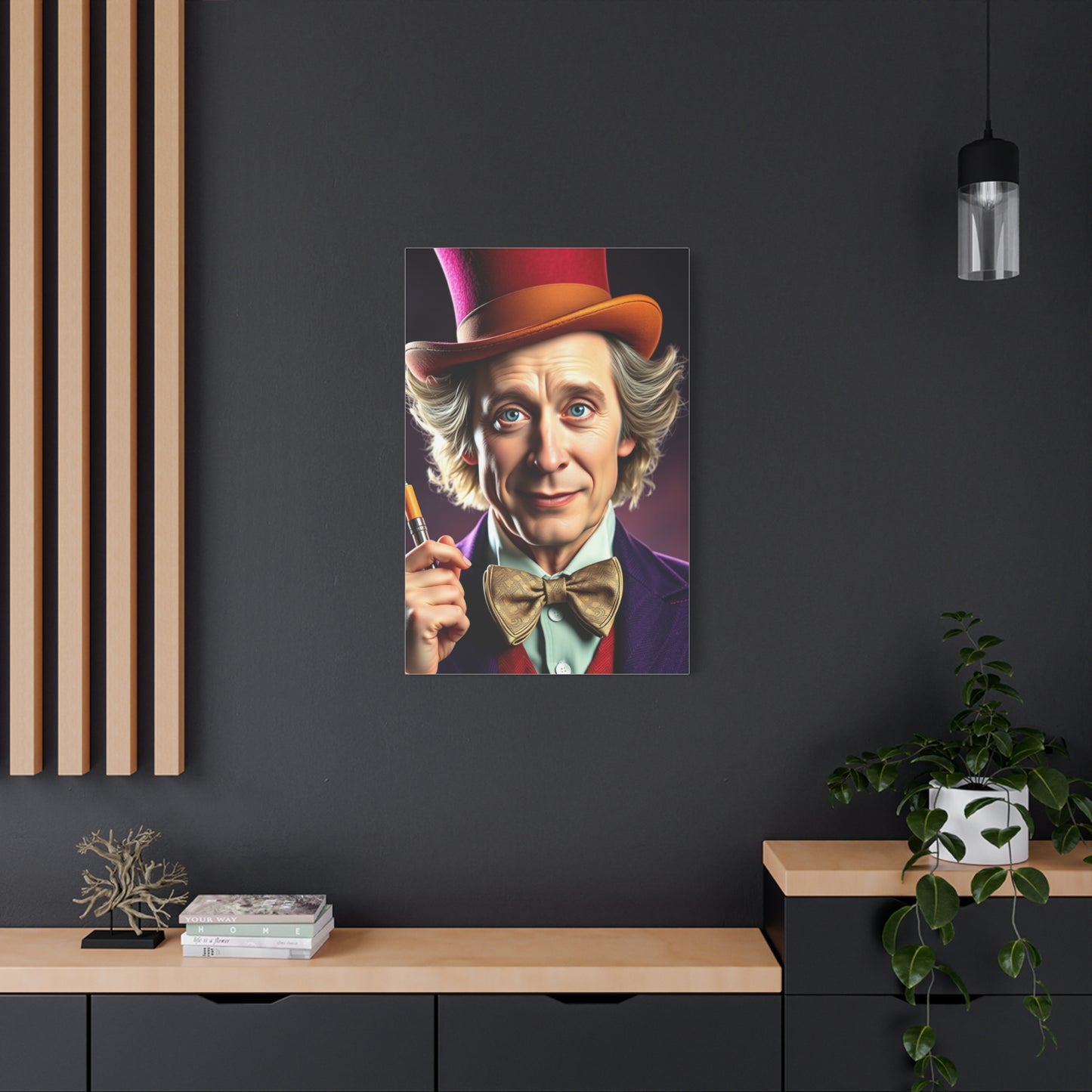 Vision Willy Wonka Art Art Wall Art & Canvas Print