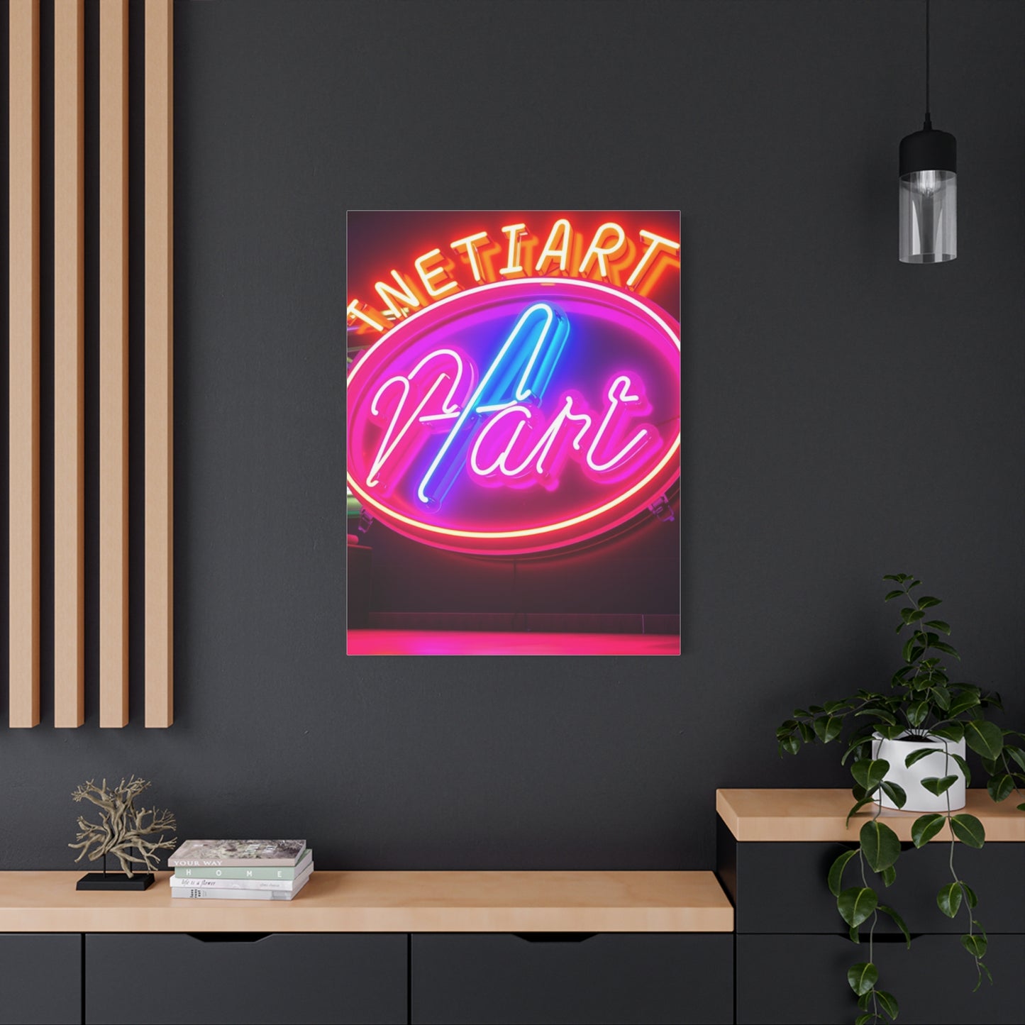 Gleaming Aurora Canvas Wall Art & Canvas Print