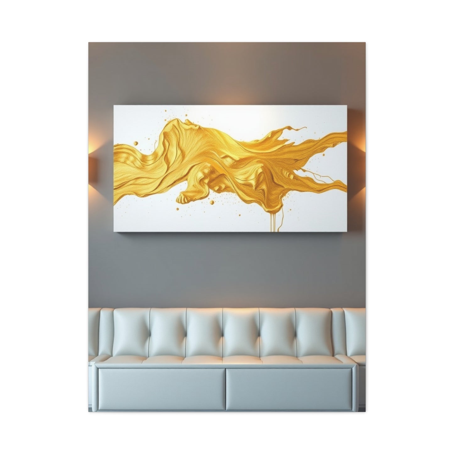 Gilded Ivory Masterpiece wall art & canvas print