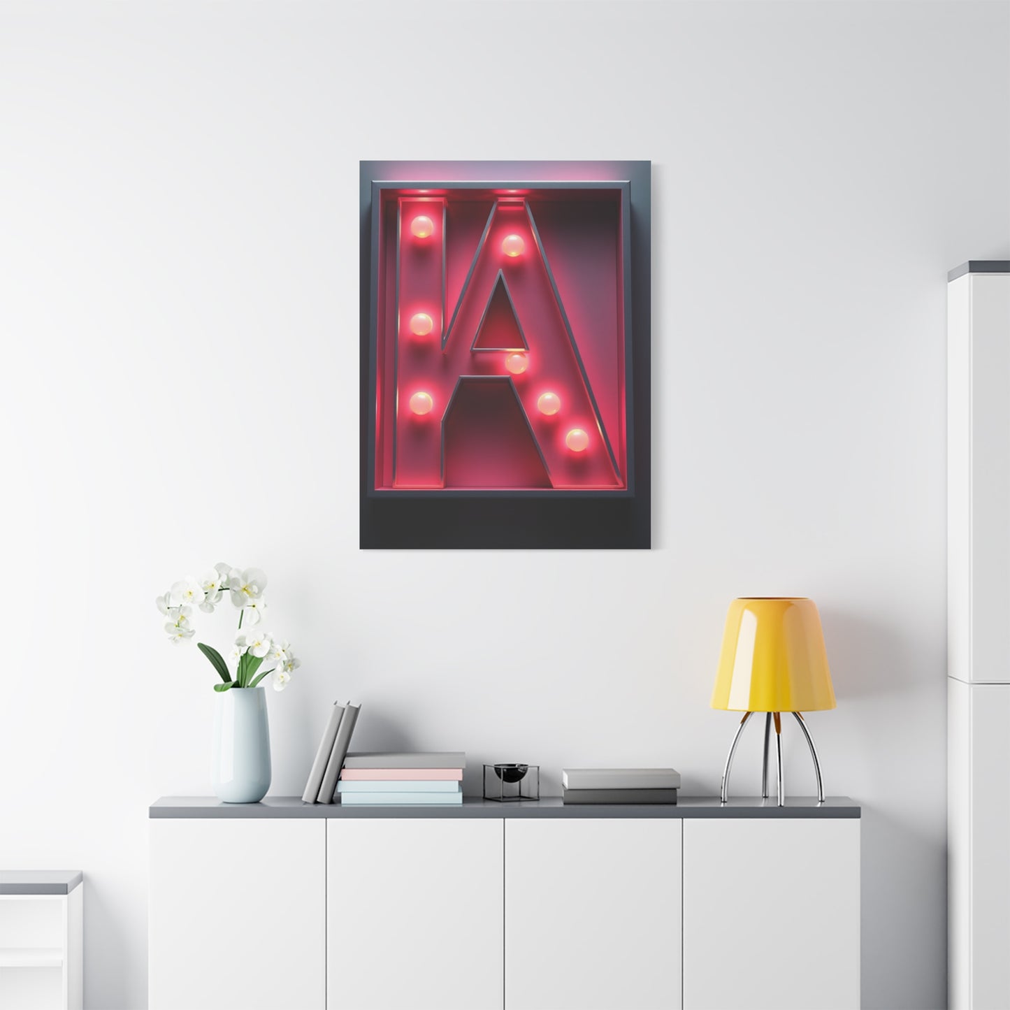 Luxury A Alphabet & Letter Art Collection Wall Art & Canvas Print