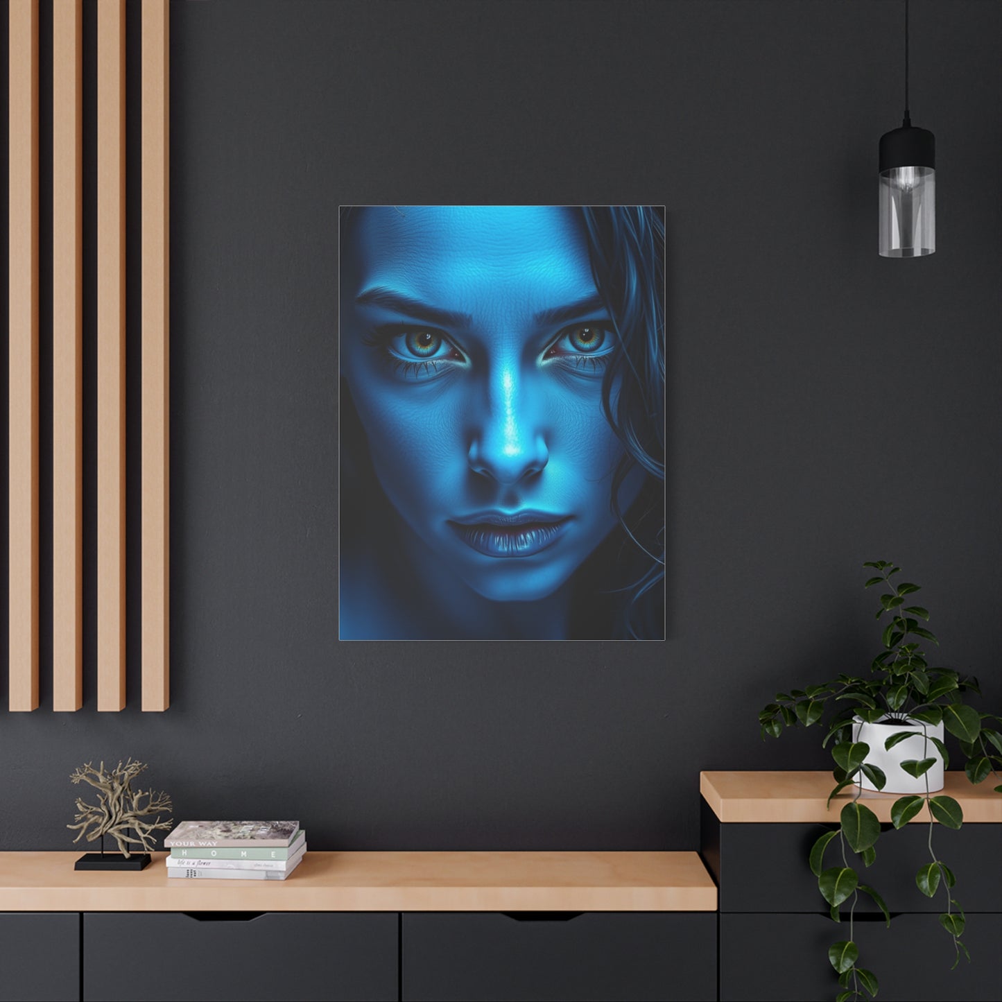 Cerulean Opulence Art Wall Art & Canvas Print