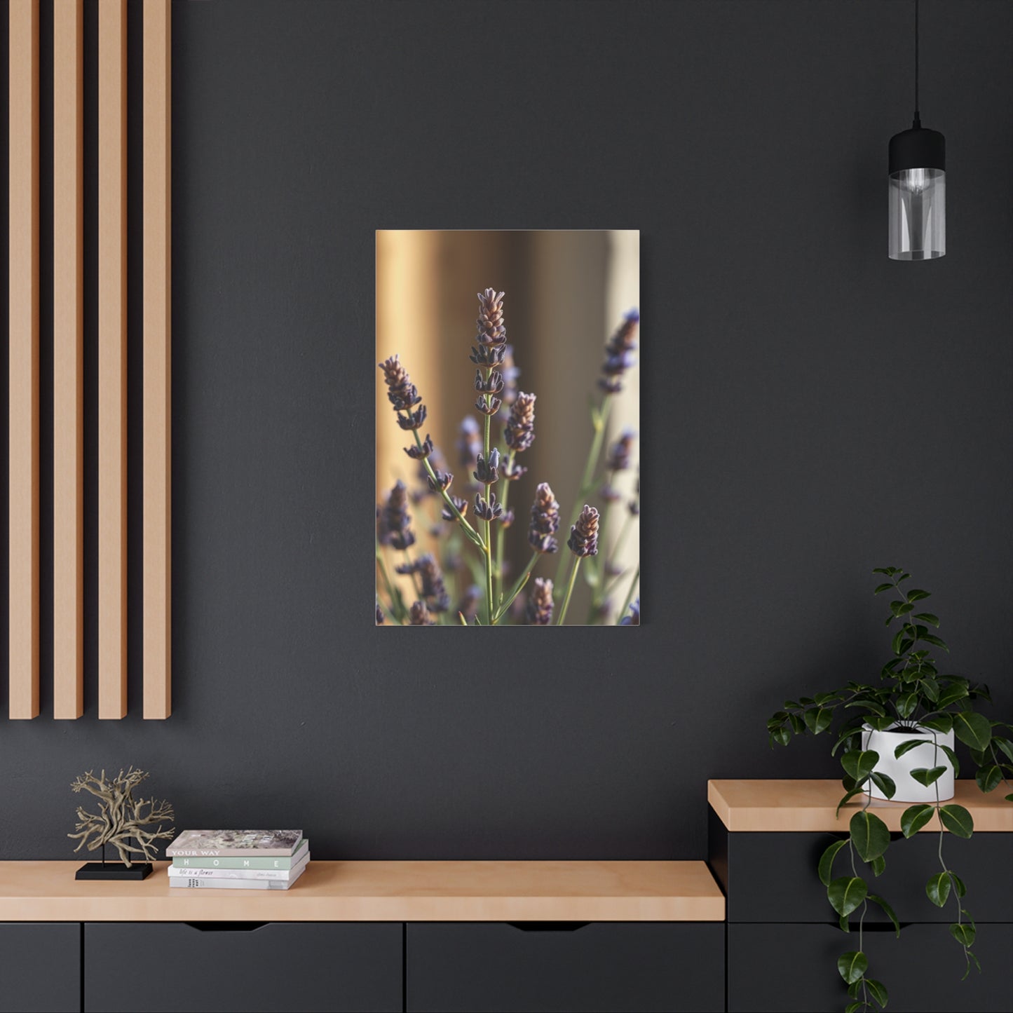 Lavender Herb Art Supreme Canvas Wall Art & Canvas Print