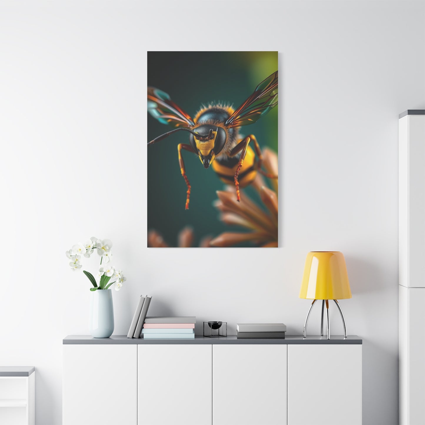 Bees, Hornet & Wasps Art Supreme Canvas Wall Art & Canvas Print