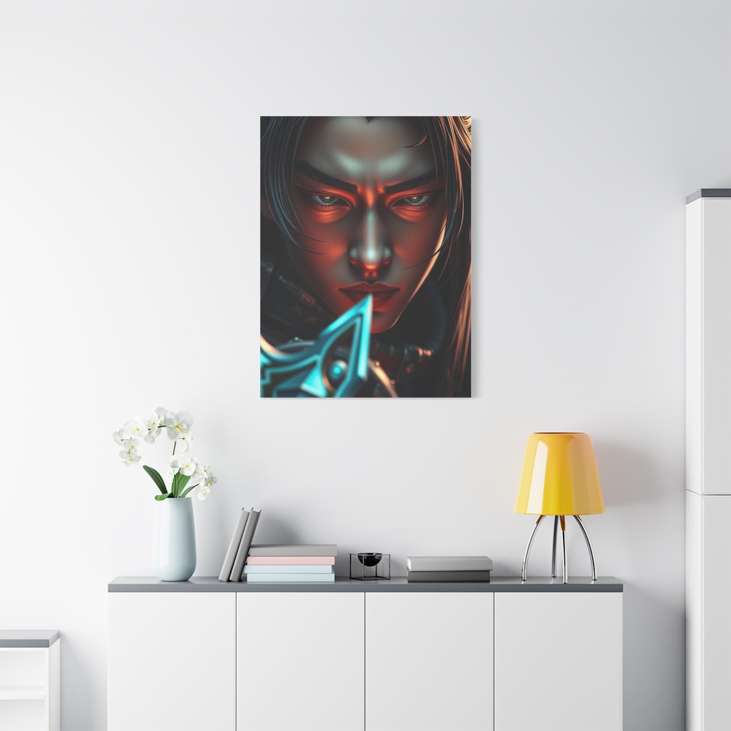 Divine Combatants Tableau Wall Art & Canvas Print