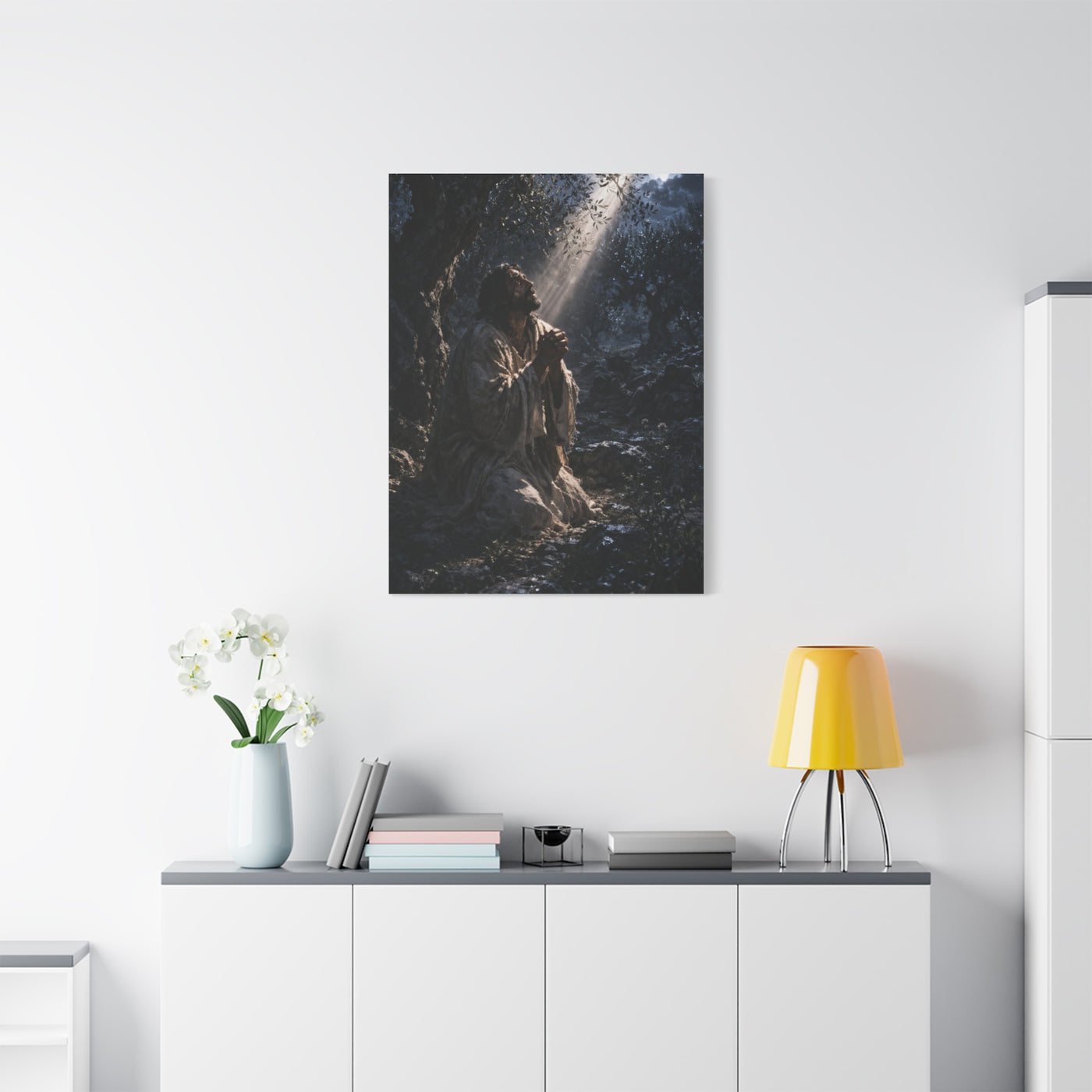 Agony in Gethsemane Night Prayer Wall Art & Canvas Print