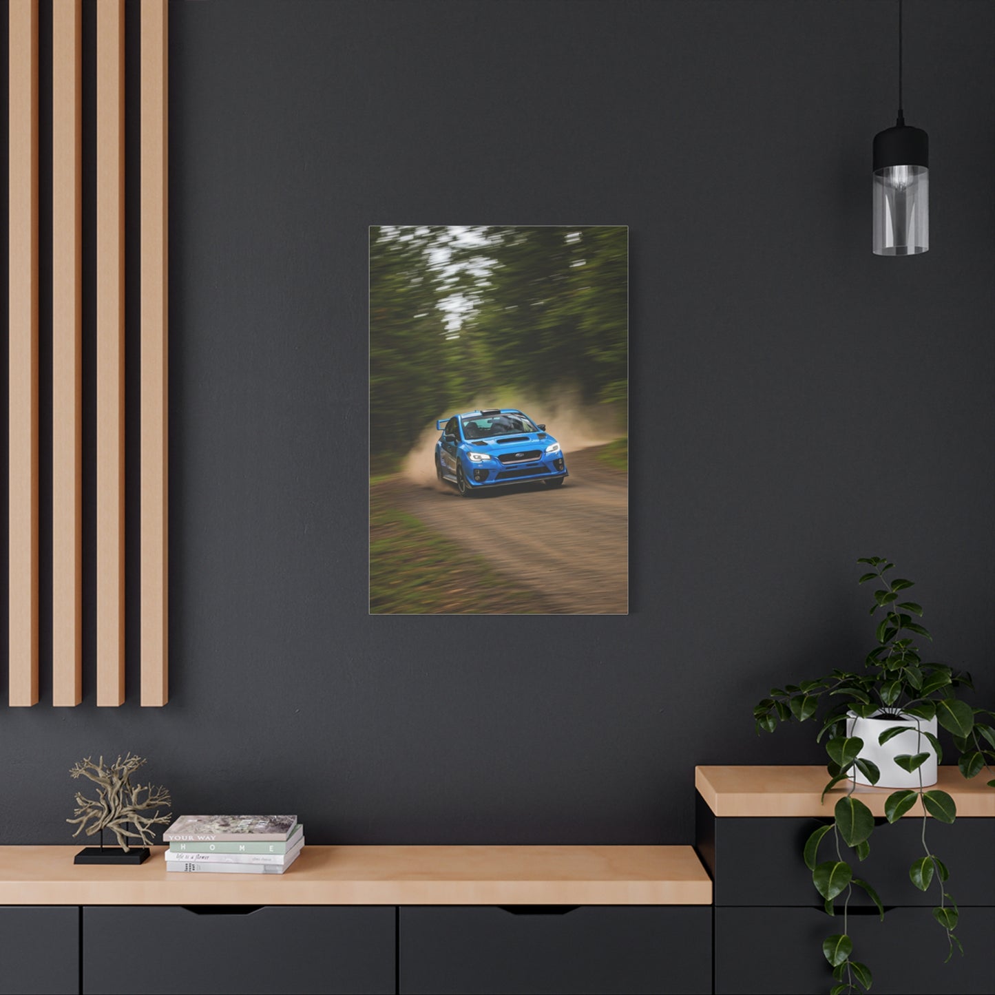 Subaru WRX STI Forest Rally Road Wall Art & Canvas Prints