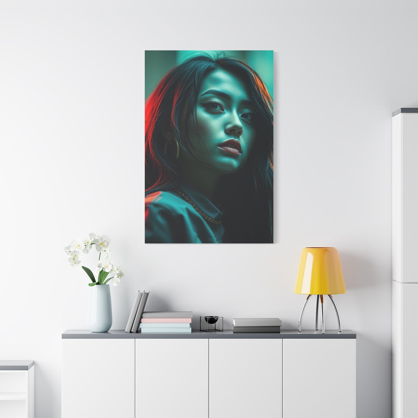 Emerald Serenity Artwork Wall Art & Canvas Print