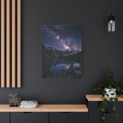 Milky Way Alpine Lake Wall Art & Canvas Print