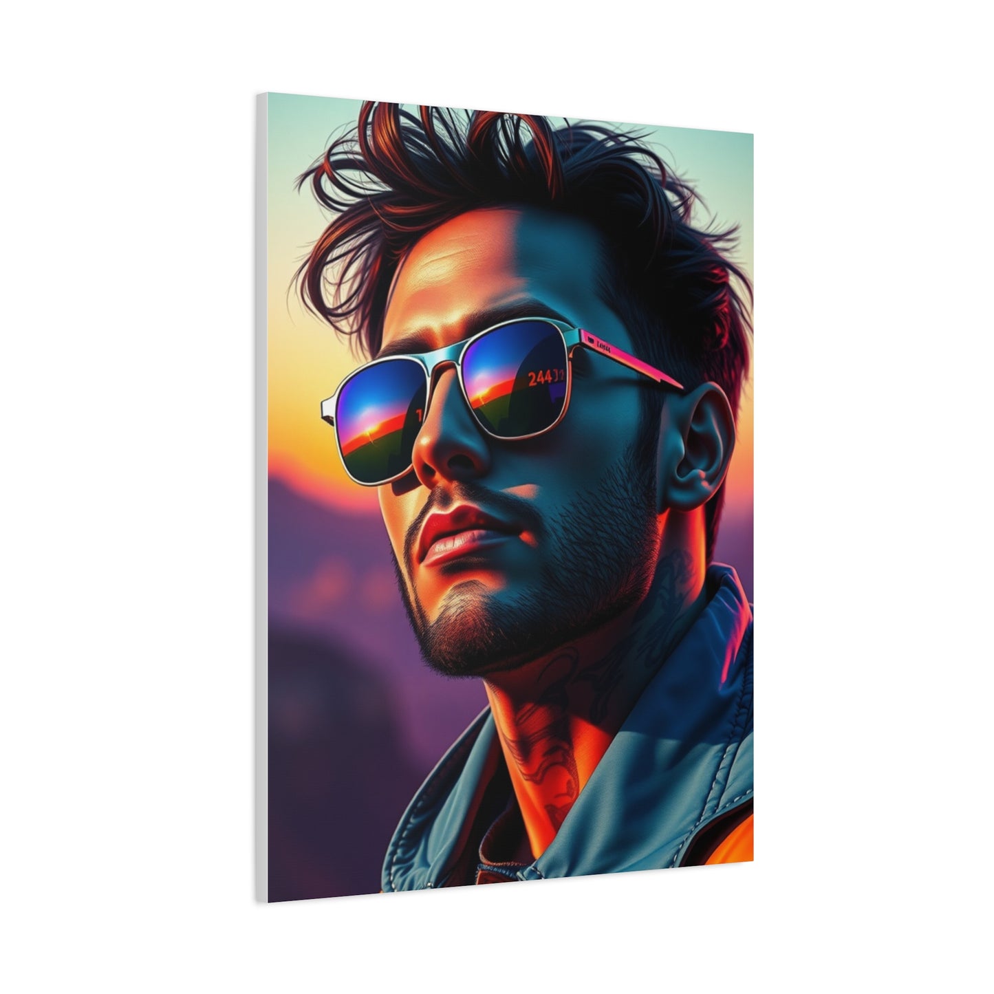 Chic Gentlemans Display Wall Art & Canvas Print