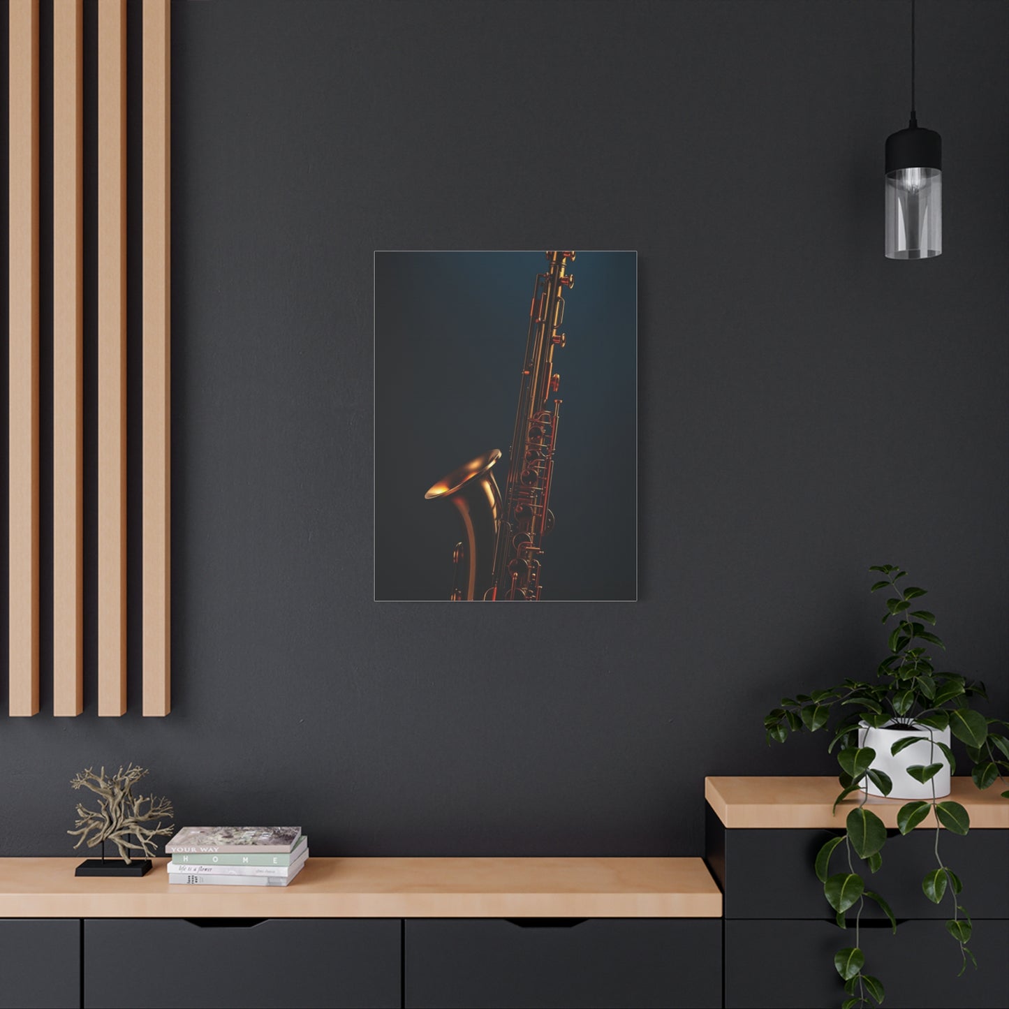Saxophone Art Supreme Canvas Wall Art & Canvas Print