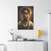 Golden Innocence Portrait Wall Art & Canvas Prints