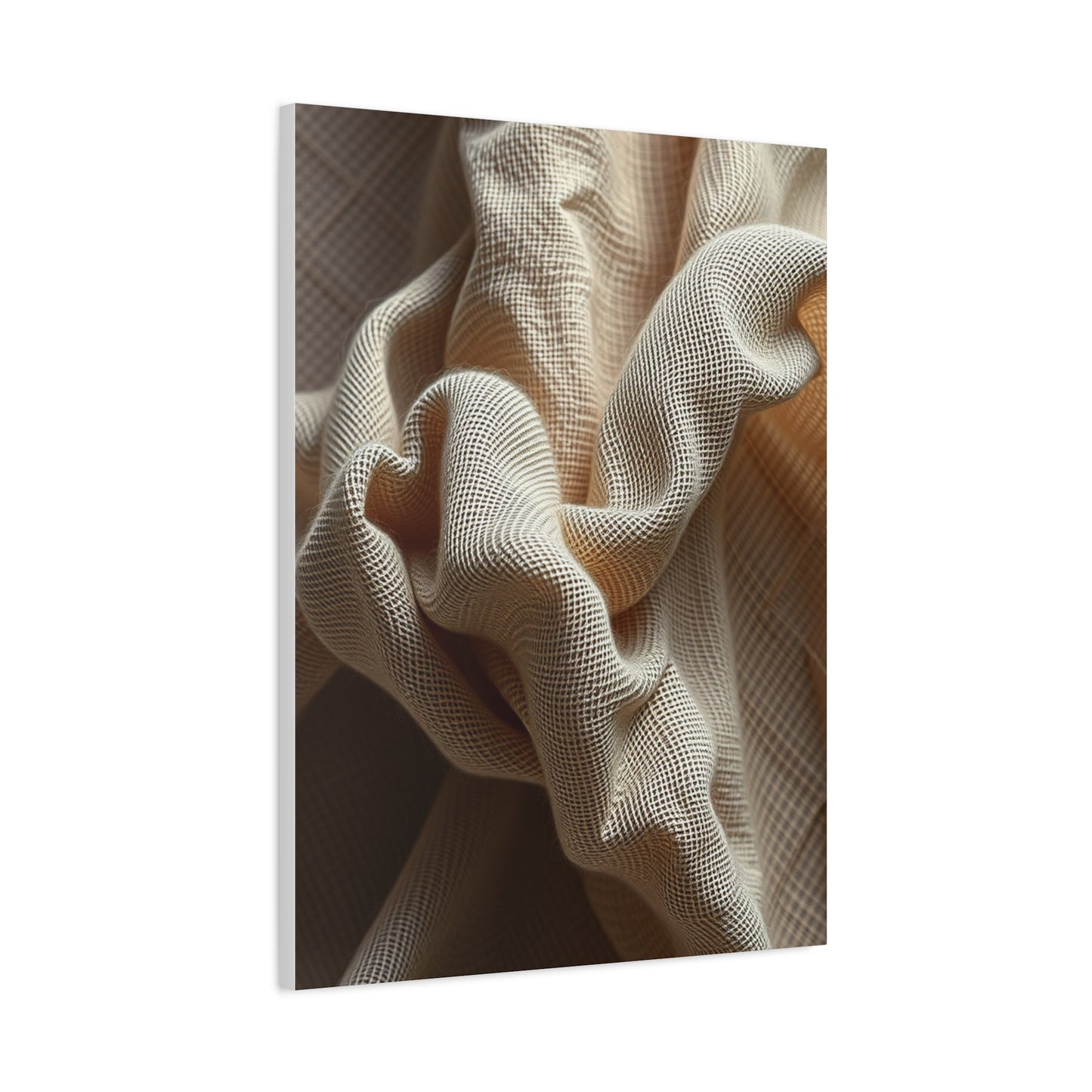 Supreme Taupe, Linen, and Gray Art Beautiful Collection Wall Art & Canvas Print