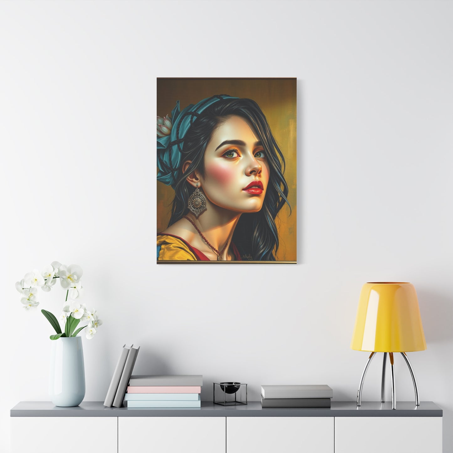 Gilded Brushwork Elegance