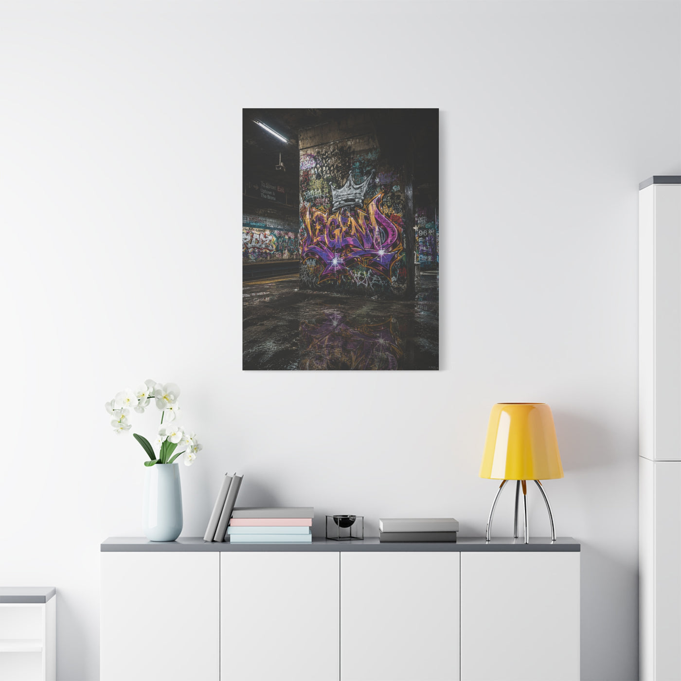 Underground Legends Graffiti Subway Street Wall Art & Canvas Print