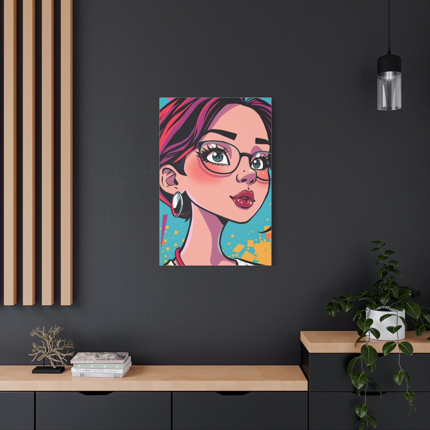 Opulent Cartoon Fantasy Wall Art & Canvas Print