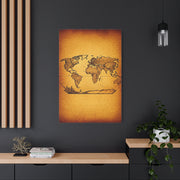 Old World Nautical Map Wall Art & Canvas Prints
