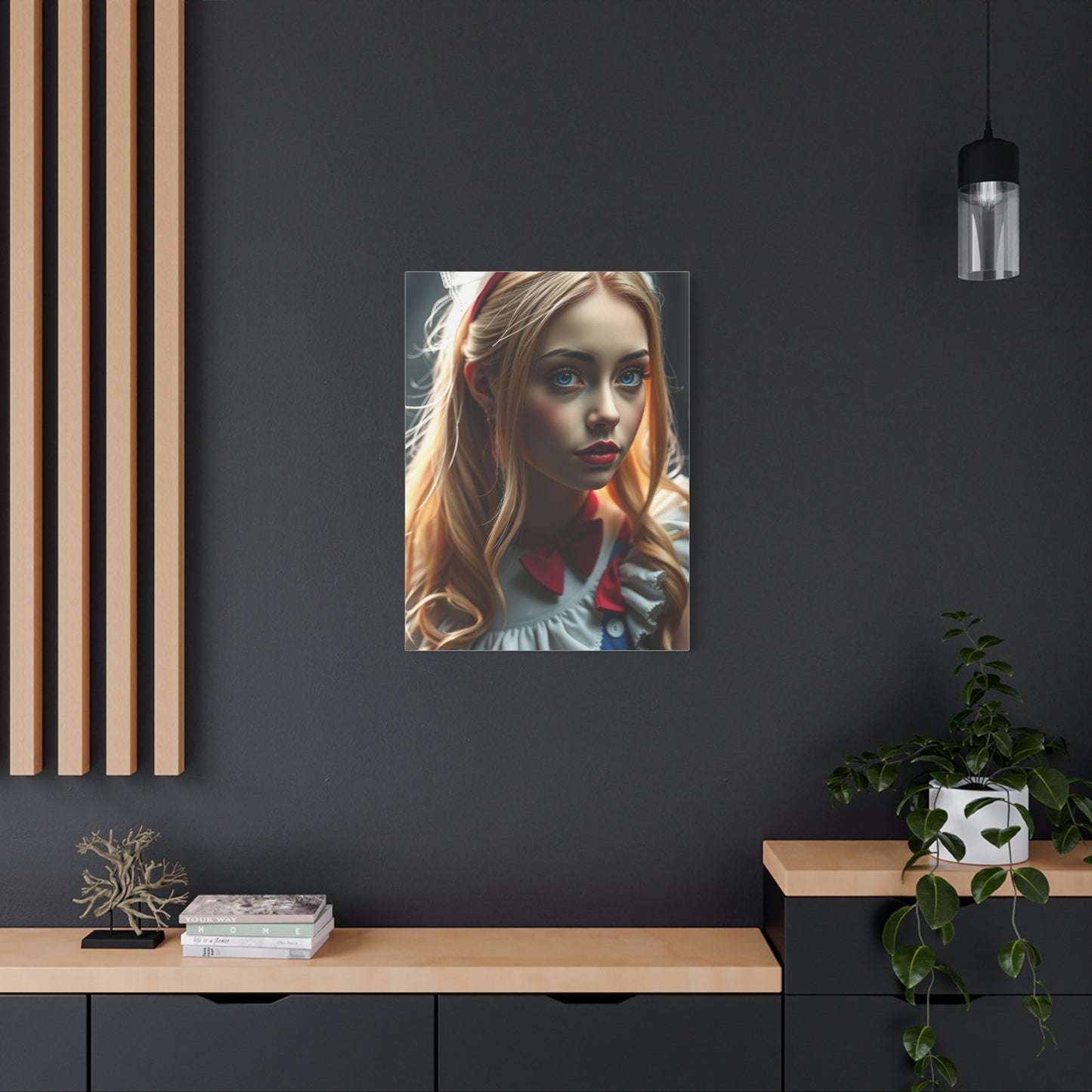 Collection Alice In Wonderland Characters Art Wall Art & Canvas Print