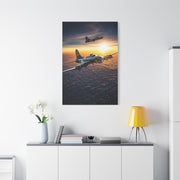 Sunset Squadron Patrol Flight Wall Art & Canvas Prints