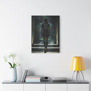 Soccer Captain Tunnel Sports Wall Art & Canvas Print