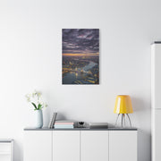 London Skyline Twilight Over the River Thames Wall Art & Canvas Print
