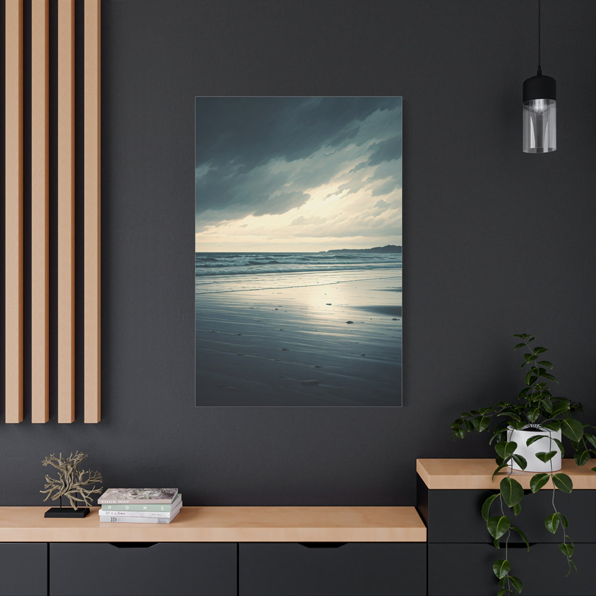 Stormlight Shoreline Calm Wall Art & Canvas Prints