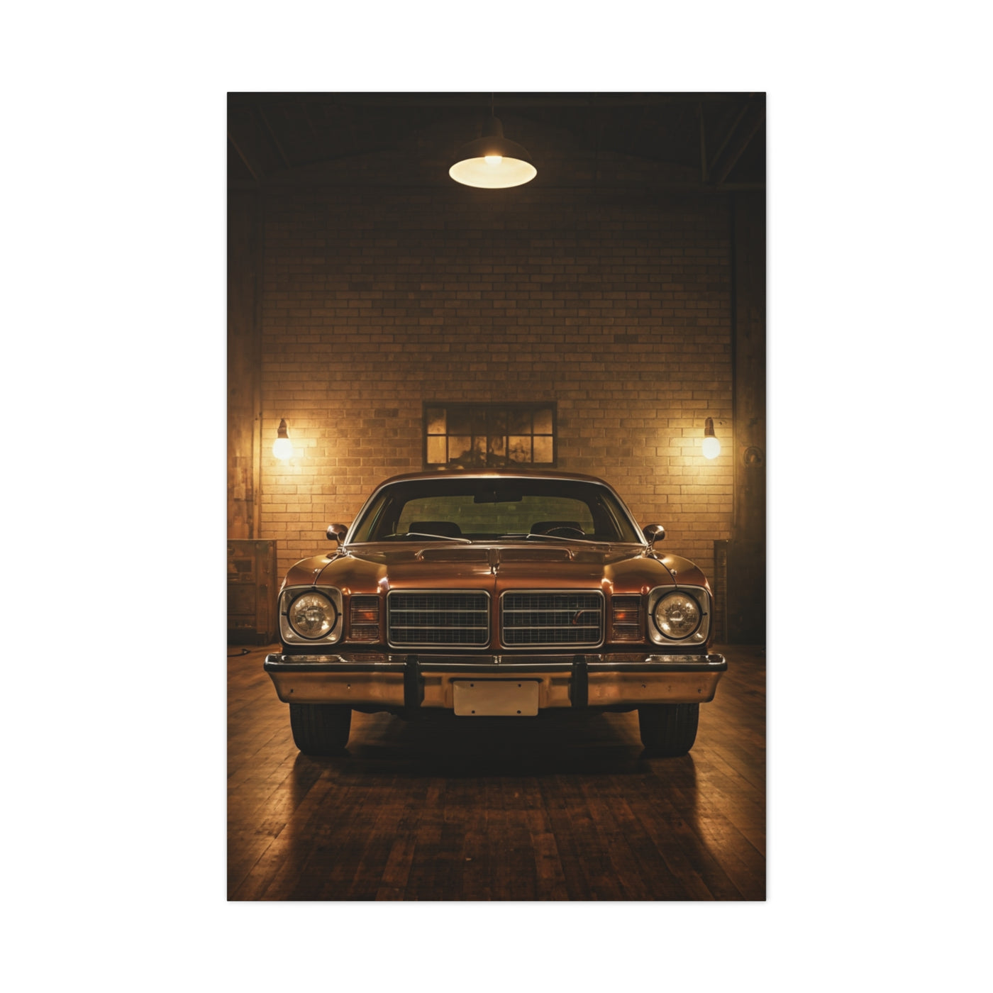 Dodge Aspen R/T Barn Garage Atmosphere Wall Art & Canvas Prints