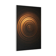 Amber Vortex Spiral Wall Art & Canvas Prints