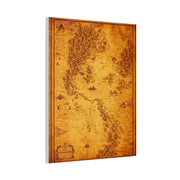 Antique Treasure World Map Wall Art & Canvas Prints