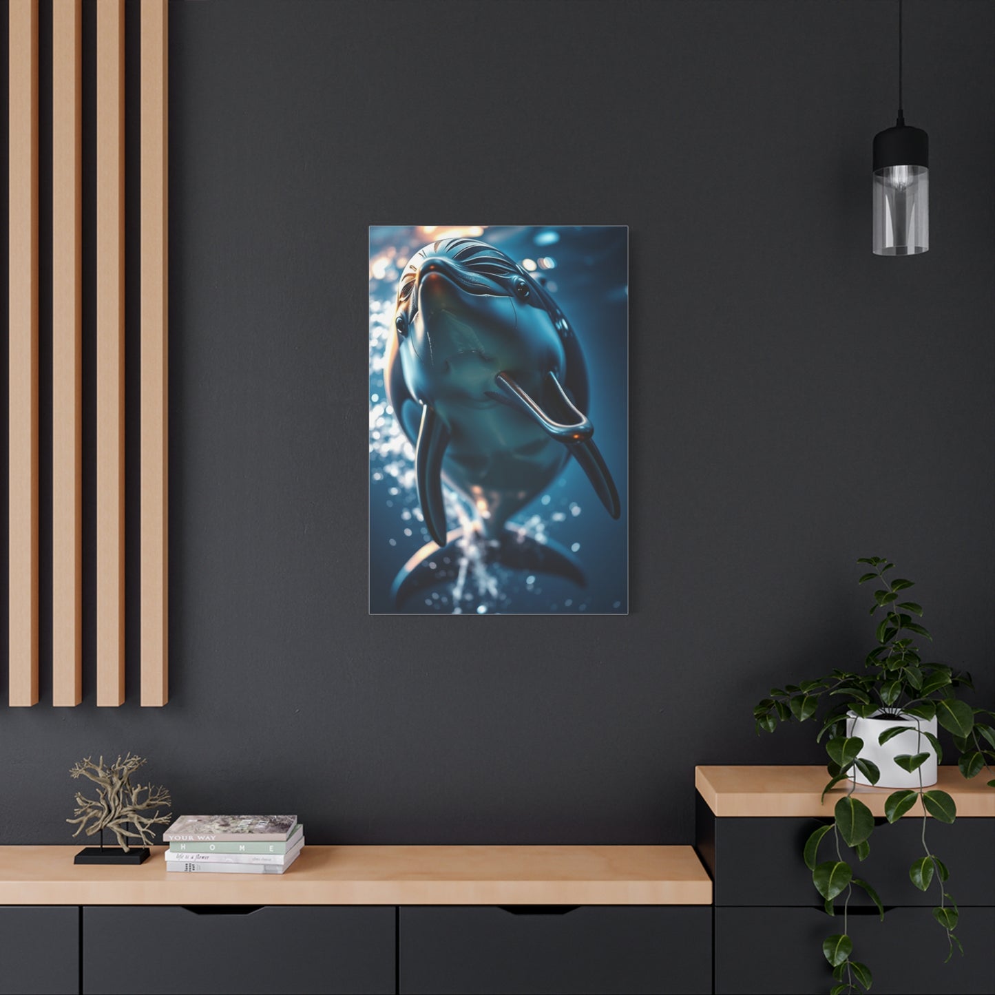Masterpiece Dolphin Art Vision Wall Art & Canvas Print