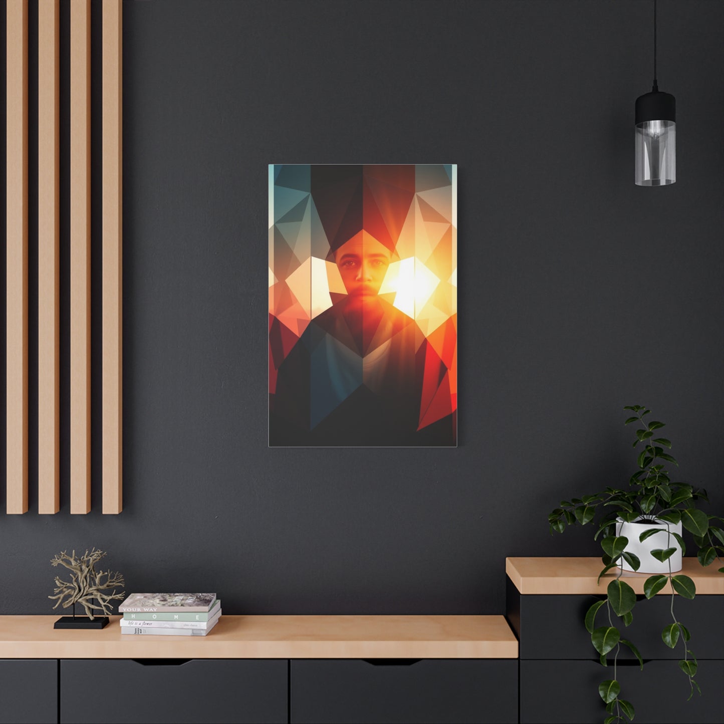 Geometric Elysium Canvas Wall Art & Canvas Print