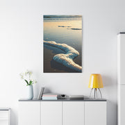 Sea Foam Shoreline Texture Wall Art & Canvas Prints
