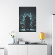 Watcher of the Neon City Wall Art & Canvas Prints