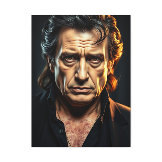 Johnny Cash Art Canvas Art 2 Wall Art & Canvas Print