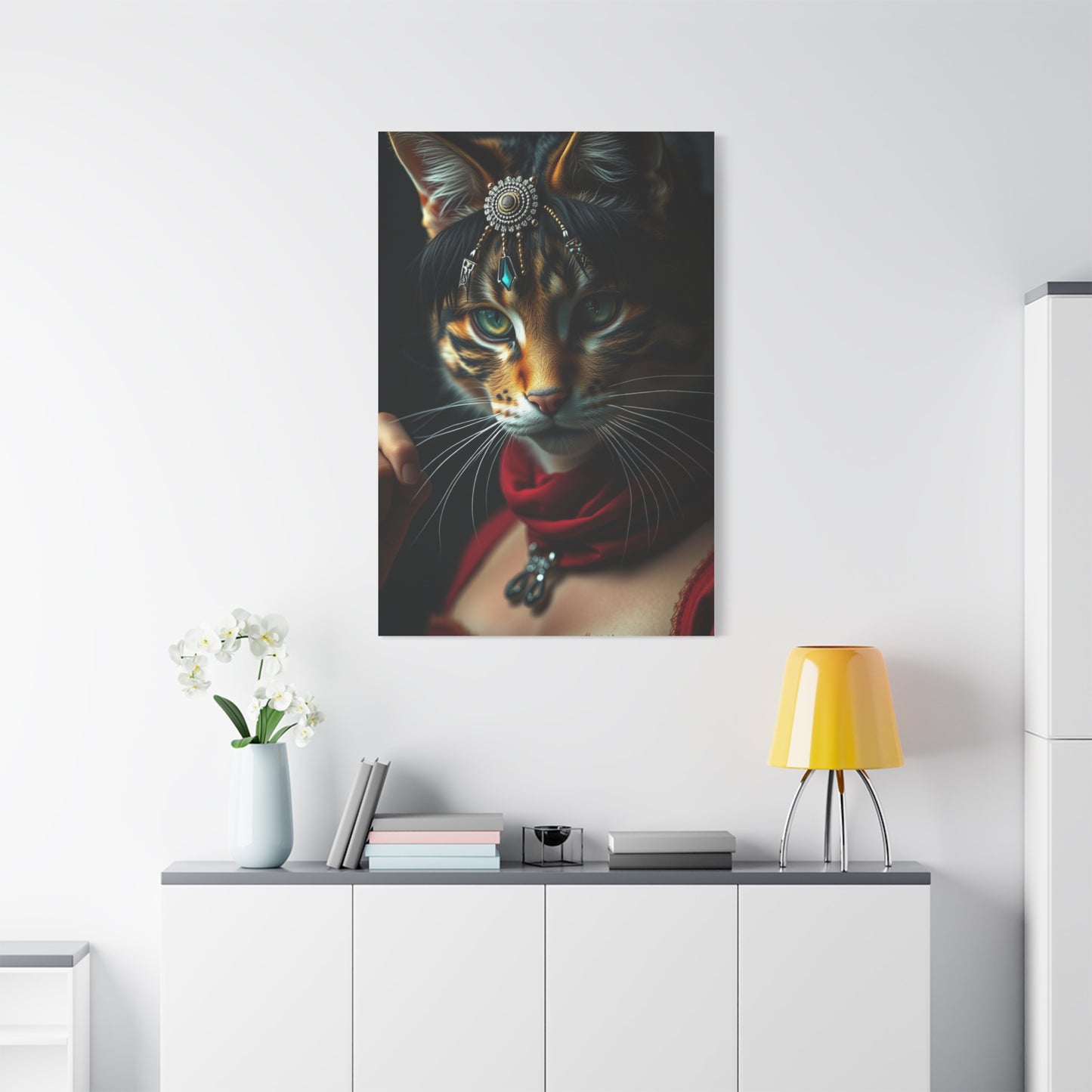 Catfight Art Supreme Canvas Wall Art & Canvas Print